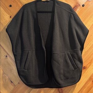 North Face Fleece Lined Poncho
